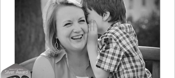 Charlotte NC Family Photographer Award Winning Mother and Son portrait wins silver award from WPPI