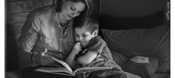 Engaging Charlotte NC Family Photographer for National Tell A Story Day