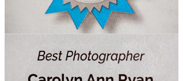 Carolyn Ann Ryan was voted Best Photographer in South Charlotte Weekly Best of Awards